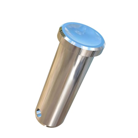 Allied Titanium Clevis Pin, 1/2 in Dia, 1-1/4 in Usable Lg, Titanium 0038189